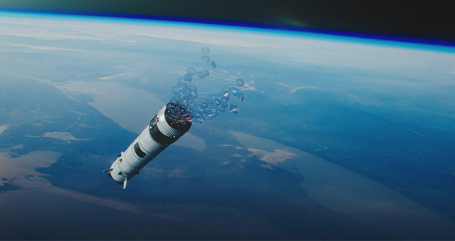 宇宙の星への足がかり (原題: Ladder to the Stars)の写真
