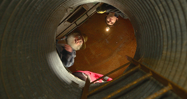 地下のスパイダーホール (原題: Into The Spider Hole)の写真