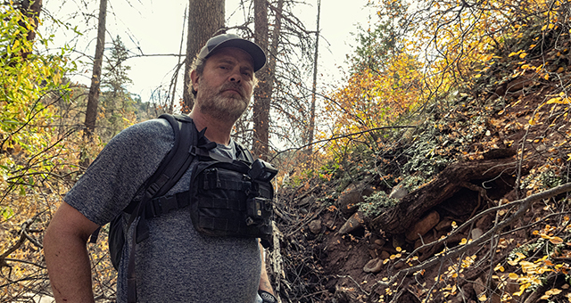 レイン・ウィルソンとラサール山脈へ (原題: Rainn Wilson in Utah's La Sal Mountains)の写真