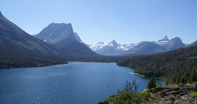 グレーシャー国立公園の氷河 (原題: Glories of Glacier National Park)の写真