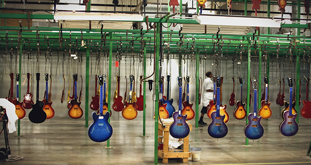 ギブソン レスポール (原題: Electric Guitars)の写真