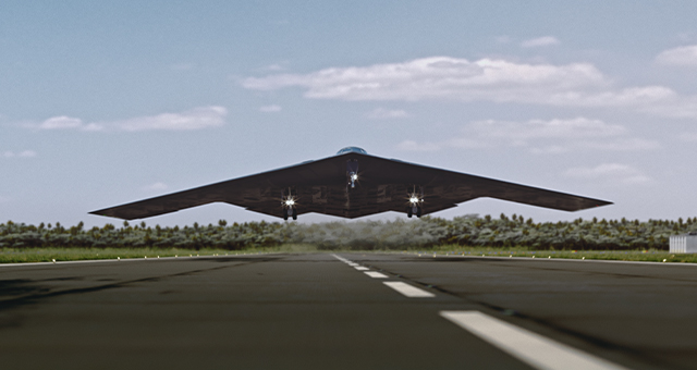 ノースロップ・グラマンB2 (原題: Stealth Bomber Down)の写真