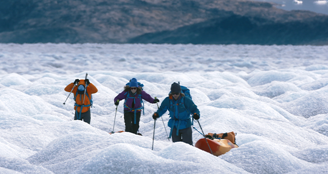 サラ・マクネア＝ランドリー：北極横断の旅 (原題: Hunted In Arctic)の写真