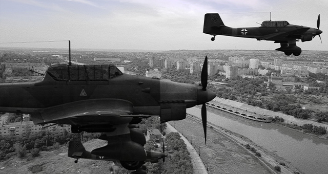 俯瞰解析：第二次世界大戦の激戦地 3の写真